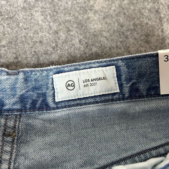 Adriano Goldschmied Jeans Womens 32 Mercer Cuffed High Rise Barrel Wide Leg - Picture 8 of 13